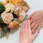 結婚相談所婚活は正しくすすめることで婚活力が上昇し成婚確率が高まる結果写真のようにブーケと結婚指輪をつけた男女の手お写真で表現しています。